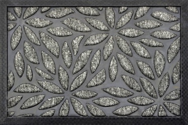 Durvju paklājs Plants 2.15.11128, pelēka, 40 cm x 60 cm