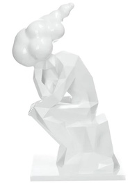 Figūriņa Kayoom Kenya 110 76QVZ, 17 cm, sveķi, balta