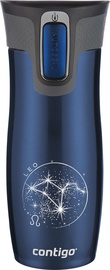 Siltumu saglabājošās krūze Contigo West Loop Monaco Leo, 0.47 l, zila
