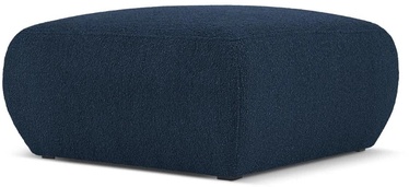 Пуф Micadoni Home Molino Boucle, темно-синий, 75 см x 75 см x 36 см