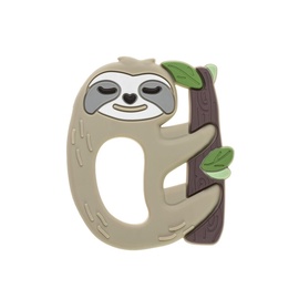 Прорезыватель Bocioland Sloth, серый