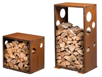 Стеллаж для дров GrillSymbol WoodStock Set, 37 см, 60 см, коричневый, 40 кг