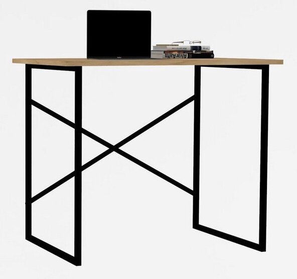 Galds Kalune Design Addis 495SSE1515, melna/ozola