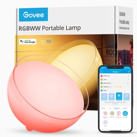 Умное освещение настольный декоративный Govee RGBWW Portable Lamp H6058301, 12 Вт, LED