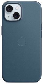 Чехол для телефона Apple FineWoven With MagSafe, iPhone 15 Plus, синий