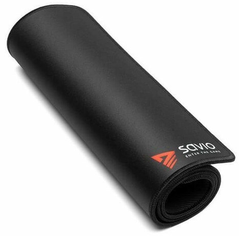 Hiirematt Elmak Savio BE Turbo Dynamic, 100 cm x 50 cm x 0.3 cm, must