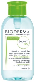 Kosmētikas noņemšanas līdzeklis Bioderma Sébium H2O Pump, 500 ml, sievietēm
