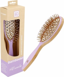 Matu ķemme Ilu Bamboom Wild Lavender Medium, violeta