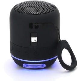 Bezvadu skaļrunis Techly Wireless Portable Speaker 363630, melna, 5 W