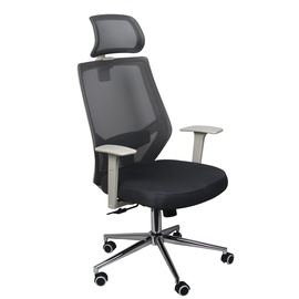 Kontoritool Verners Galvestone, valge/hall