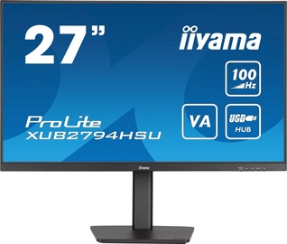 Monitors Iiyama ProLite XUB2794HSU-B6, 27", 1 ms