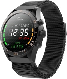 Умные часы Forever AMOLED ICON AW-100 GSM099127, черный