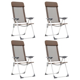 Tуристический стул VLX Camping Chairs 44311, коричневый