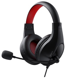 Laidinės ausinės Havit HV-H2116D, juoda/raudona