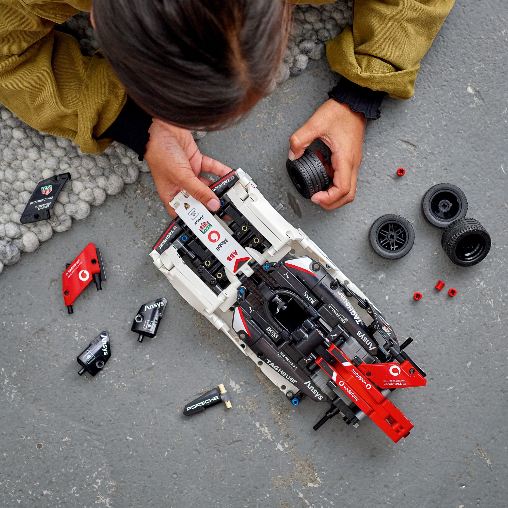 Lego technic porsche motorized clearance