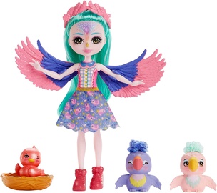 Lelle Mattel Enchantimals Filia Finch Family HKN15, 15 cm
