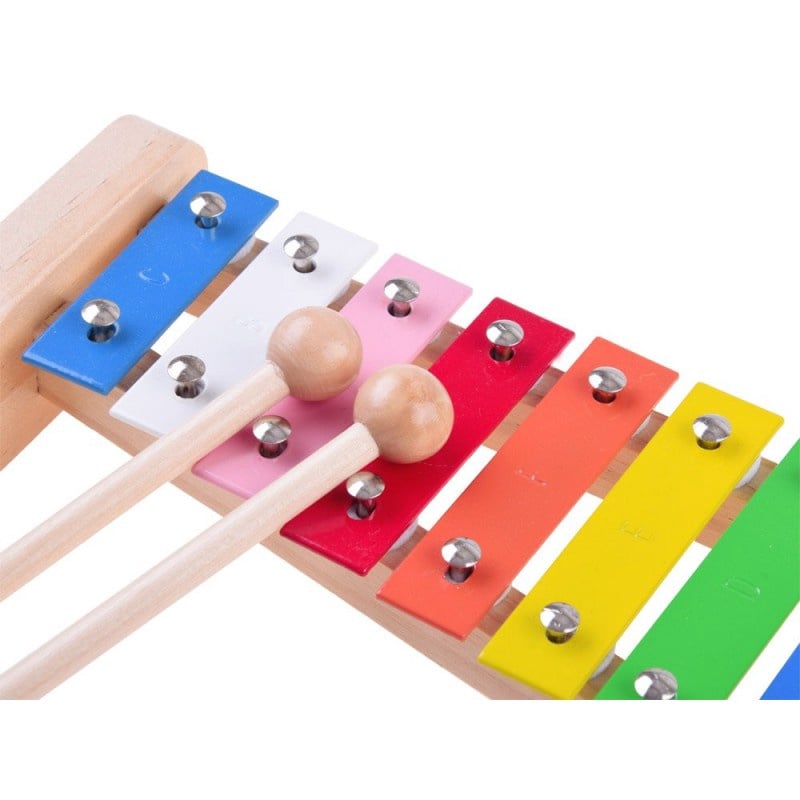 Puidust muusikariistade komplekt 4in1