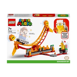 Konstruktor LEGO® Super Mario™ Laavalainel sõitmise laienduskomplekt 71416, 218 tk