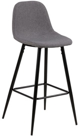 Барный стул Wilma Sawana 21 17077, светло-серый, 46.6 см x 51 см x 101 см