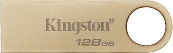 USB atmintinė Kingston DataTraveler DTSE9 G3, aukso, 128 GB