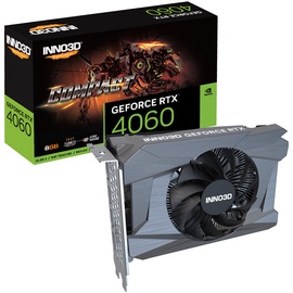 Videokarte Inno3D GeForce RTX™ 4060 N40601-08D6-173050N, 8 GB, GDDR6