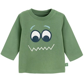 Krekls ar garām piedurknēm, mazuļiem Cool Club CCB2800277, tumši zaļa, 80 cm