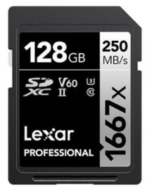 Карта памяти Lexar Professional, 128 GB