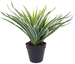 Искусственное растение Home4you Green Grass 10507872, черный/зеленый