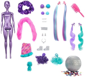 Lėlė Barbie Color Reveal Balloon HBG41, 29 cm