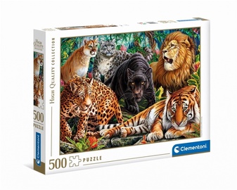 Puzle Clementoni Wild Cats 35126, 49 cm x 36 cm