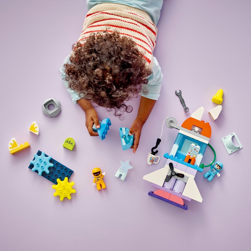 Konstruktors LEGO® DUPLO® Trīs vienā Kosmosa kuģa piedzīvojums 10422