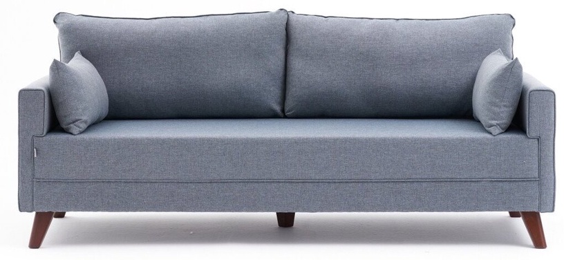 Dīvāns Hanah Home Bella 3-Seat, zila, 81 x 208 cm x 85 cm