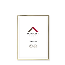 Фоторамка Domoletti, 29.7 см x 21 см, золотой