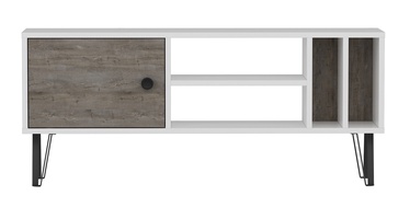 TV galds Kalune Design Arven, balta/tumši pelēka