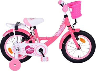 Vaikiškas dviratis, miesto Volare Ashley, raudonas/rožinis, 14"