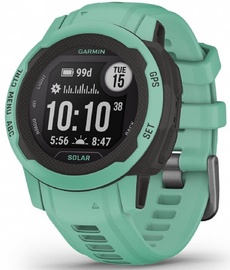 Умные часы Garmin Instinct 2S Solar Neo Tropic, зеленый