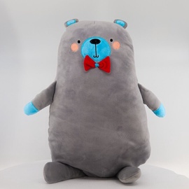 Mīkstā rotaļlieta BabyOno Bear, pelēka, 52 cm