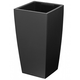 Puķu pods Lechuza Cubico 997938, melna, Ø 300 mm, 300 mm x 300 mm