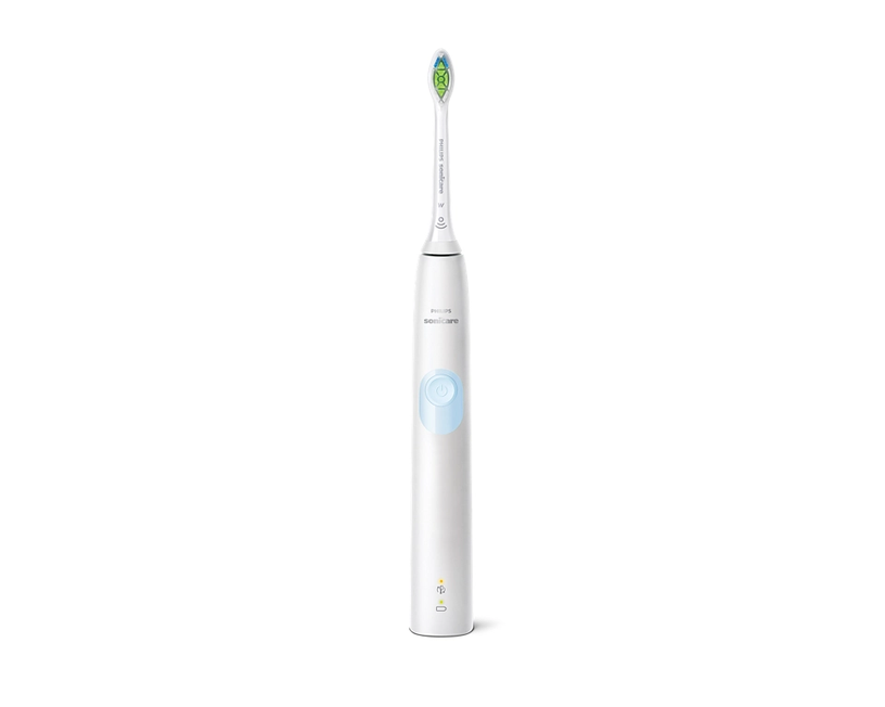 Elektriskā zobu birste Philips Sonicare ProtectiveClean 4300 HX6807/35, balta/zaļa