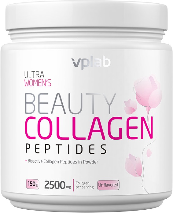 Pārtikas piedeva VPLab Beauty Collagen Peptides, 0.150 kg