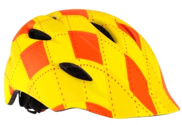 Ķivere velobraukšanai Kross Infano T4CKS000014XSYLOR, dzeltena/oranža, XS, 480 - 520 mm