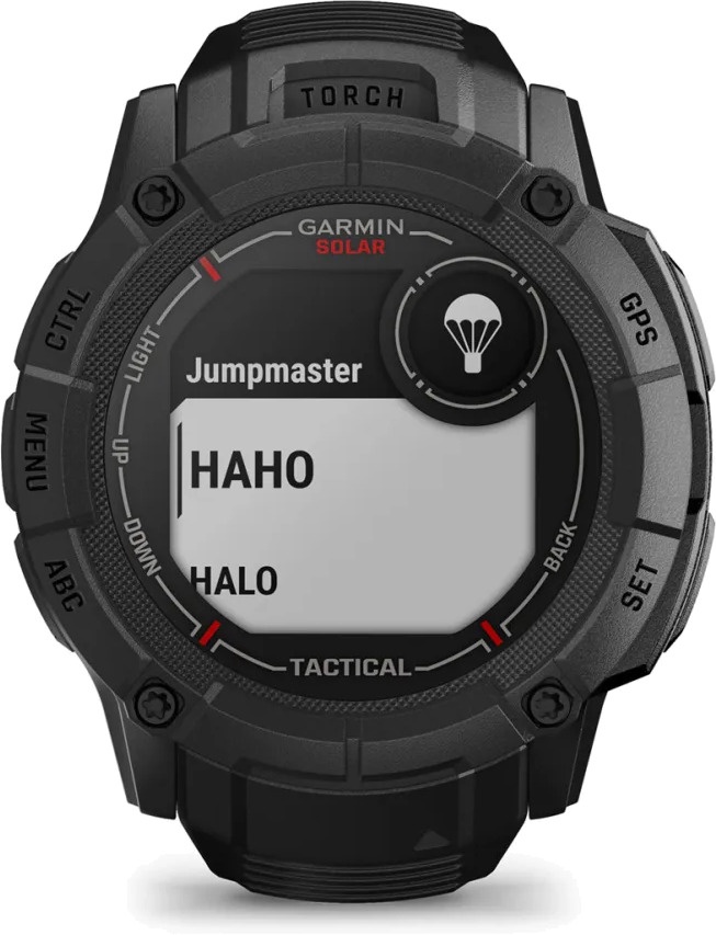 Умные часы Garmin Instinct 2X Solar Tactical, черный