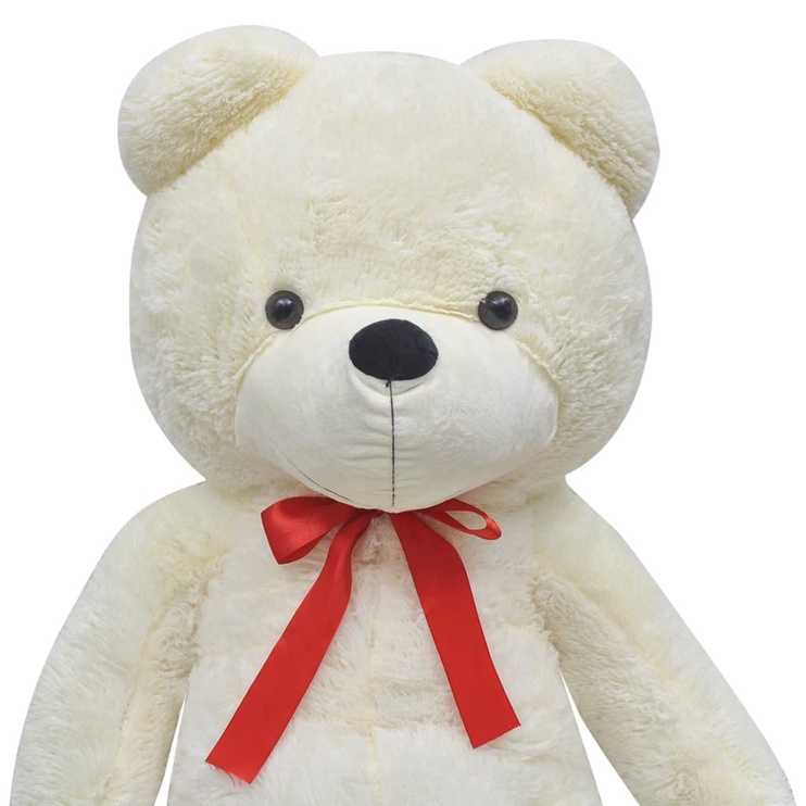 Mīkstā rotaļlieta VLX Teddy Bear, balta, 242 cm