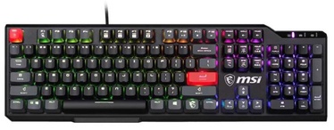 Клавиатура MSI Vigor GK41 Dusk Kailh Red Английский (US), черный