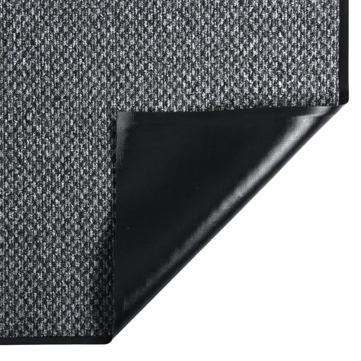 Придверный коврик VLX 331575, серый, 150 см x 90 см x 0.65 см