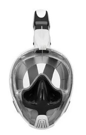 Snorkelēšanas trubiņa Spartan, melna/pelēka