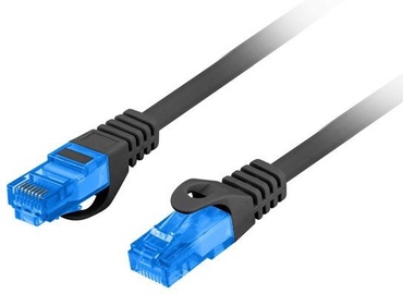 Сетевой кабель Lanberg Patchcord CAT.6A FTP RJ-45, RJ-45, 10 м, синий/черный