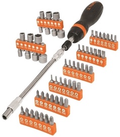 Sprūdrata skrūvgriezis Truper Ratchet Screwdriver Set 18220, 18 cm