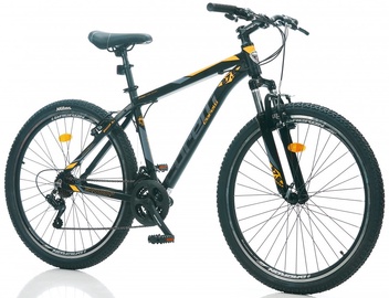 Велосипед горный Corelli Snoop 3.1, 27.5 ″, 18" рама, черный/oранжевый/серый