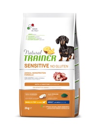 Kuiv koeratoit Natural Trainer Sensitive No Gluten, pardiliha, 2 kg